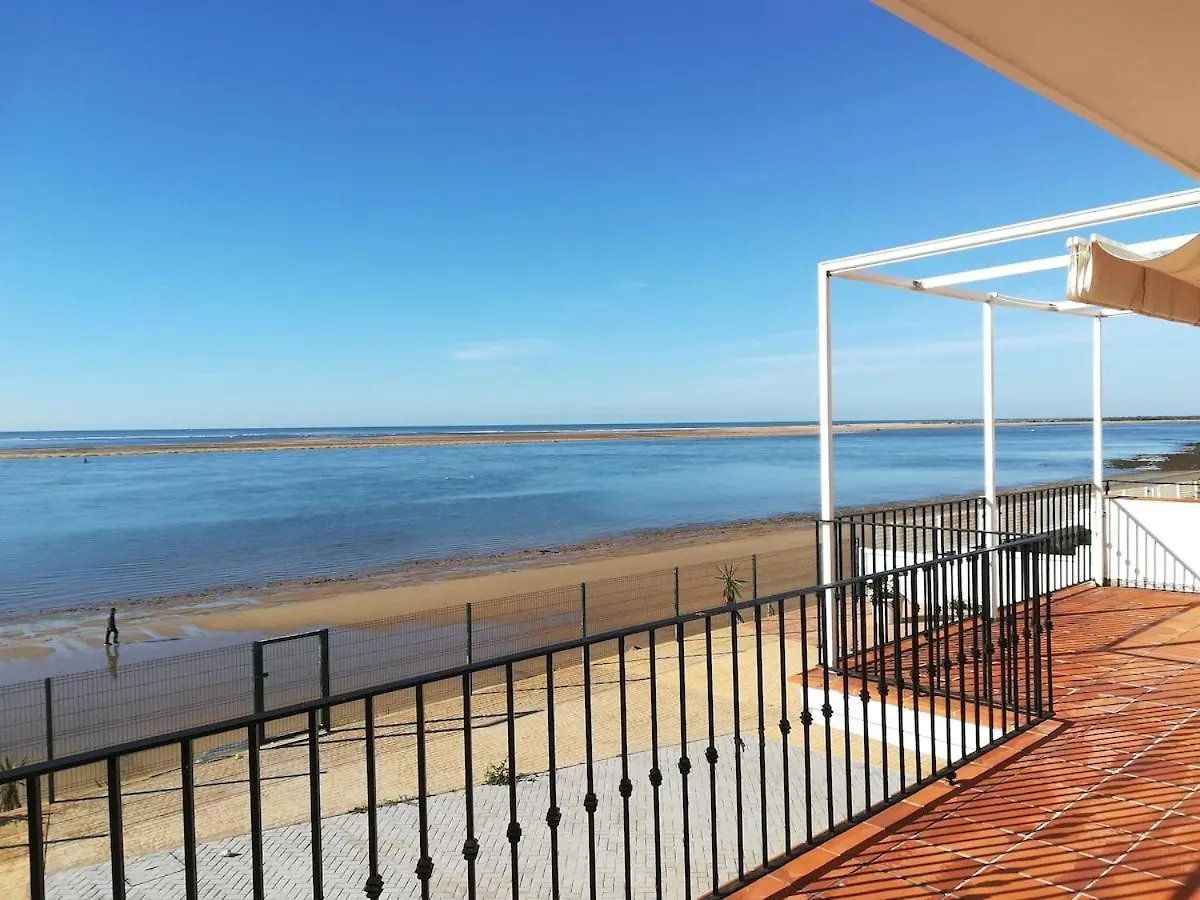 Chalet Espectacular E Independiente, Primera Linea De Playa En Huelva El Portil Hiszpania